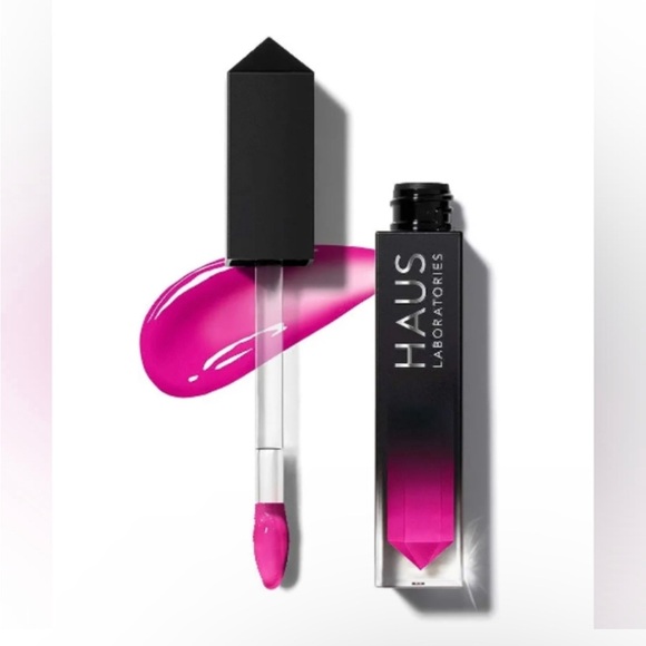 HAUS LABORATORIES by Lady Gaga: LE RIOT LIP GLOSS, French Martini NEW in box - Picture 2 of 3